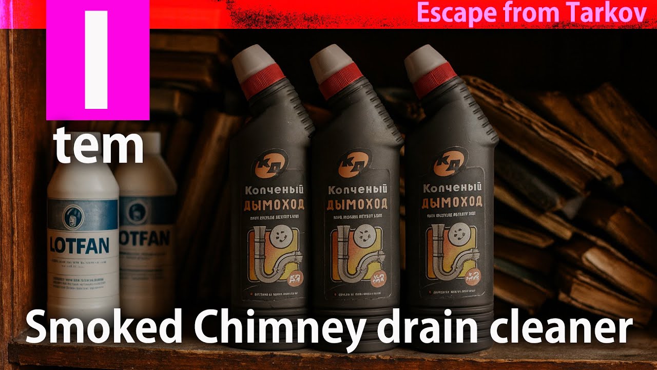[Escape from #Tarkov] Smoked Chimney drain cleaner (D Cleaner) spawn location - EFT
