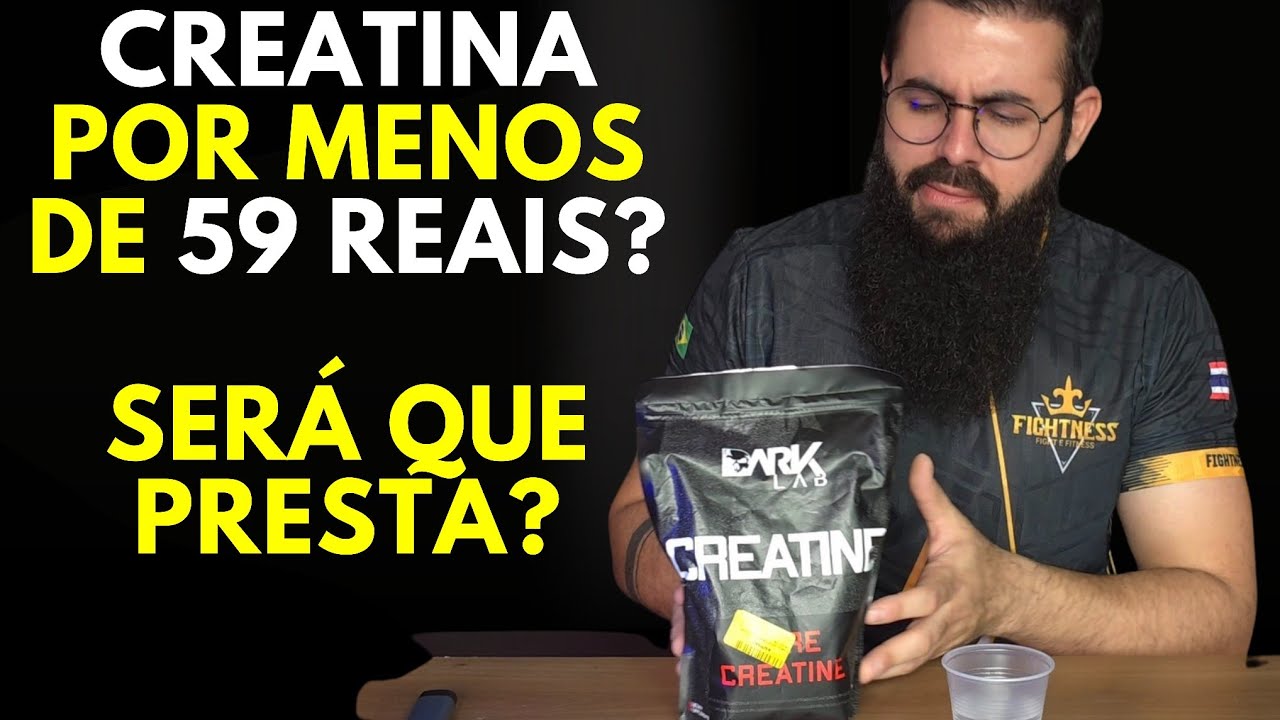 Creatina Dark Lab será que é boa? 