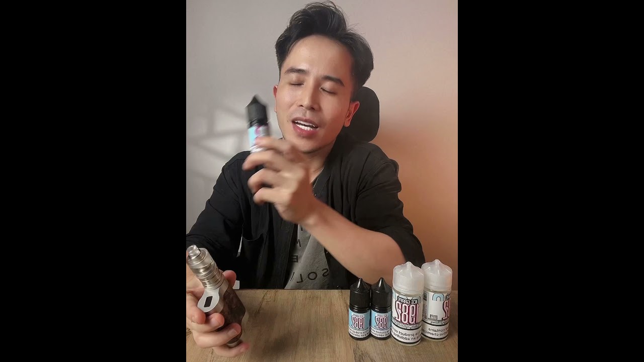Review chai Juice Nho 1982 saltnic v&agrave; freebase