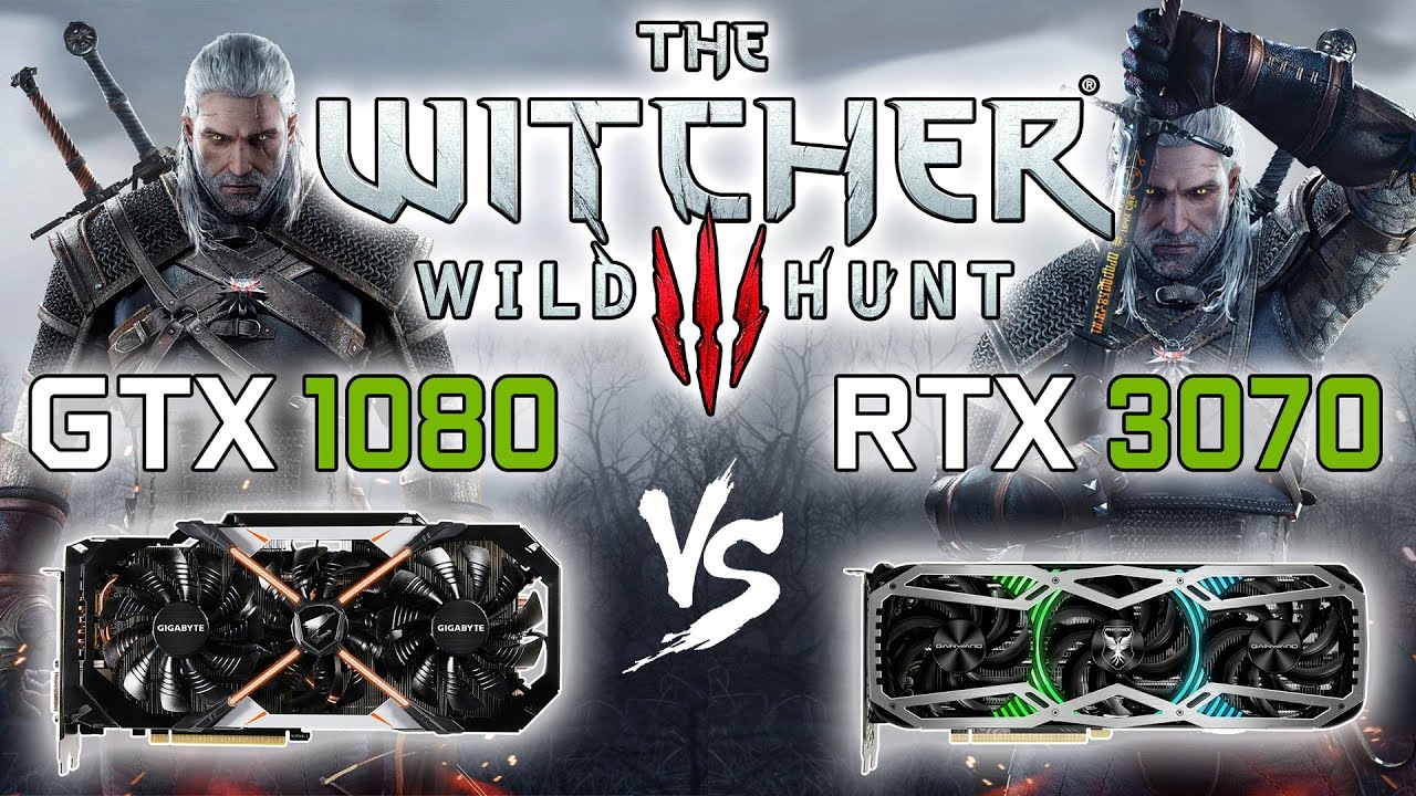 GTX 1080 vs RTX 3070 in The Witcher 3: Wild Hunt | Witcher 3