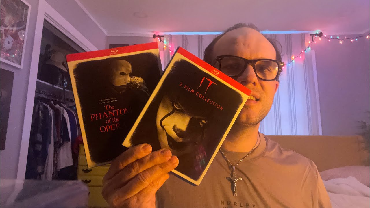 The Phantom of the Opera & It 2-film collection Blu-ray￼