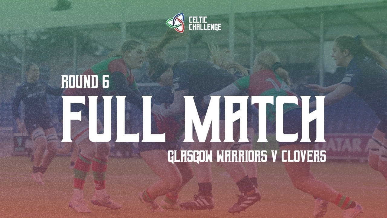 LIVE | Glasgow Warriors v Clovers | Round 6 | Celtic Challenge 25/26