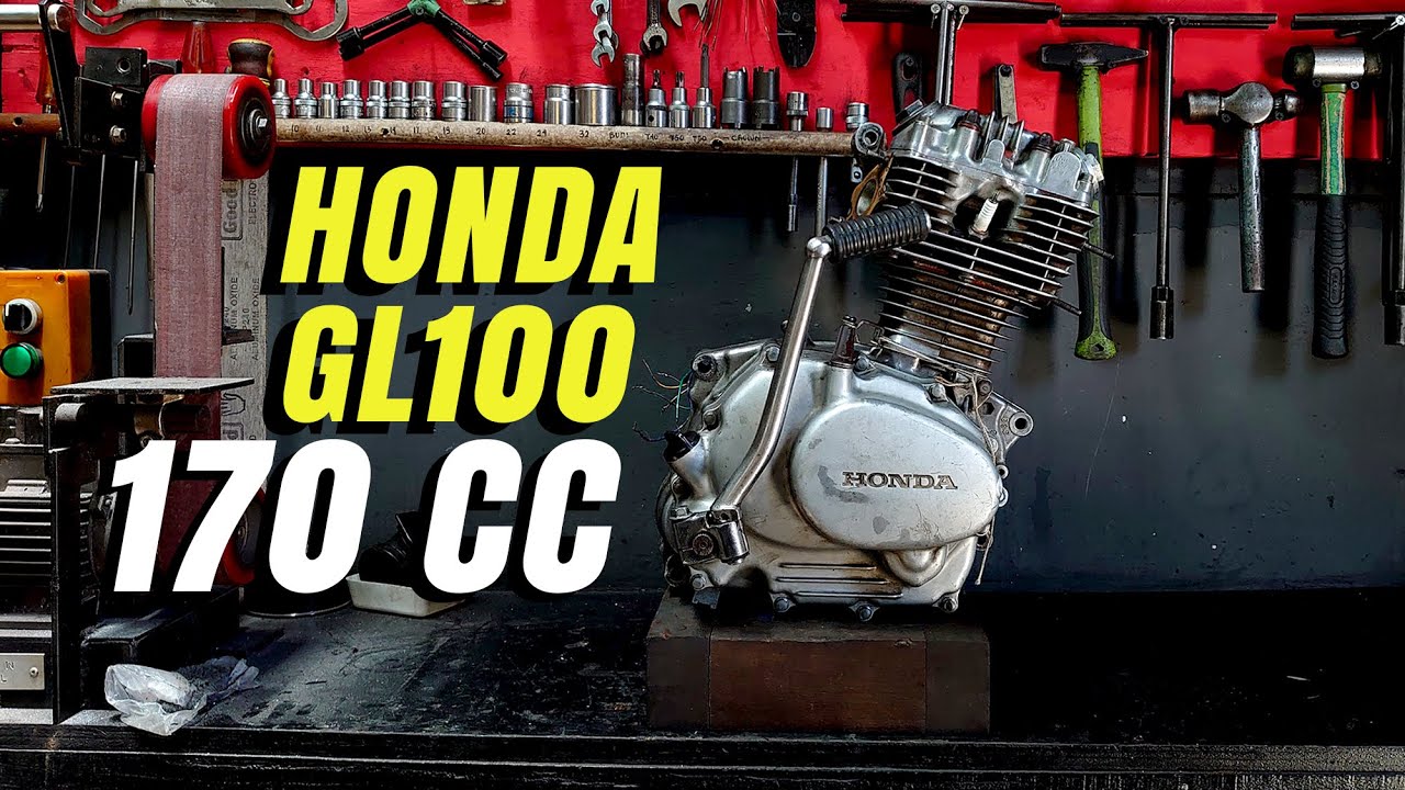 Процесс модернизации CB100 / GL100 до 170 куб. см.
