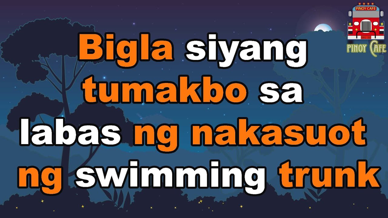 (Totoong Kwento) Lalaki tumakbong nakasuot ng swimming trunk