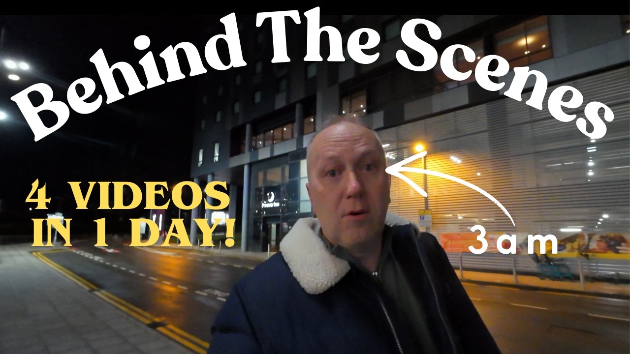 4 Videos in a day! Behind the scenes - day making Flight Reviews videos. A busy day but amazing!