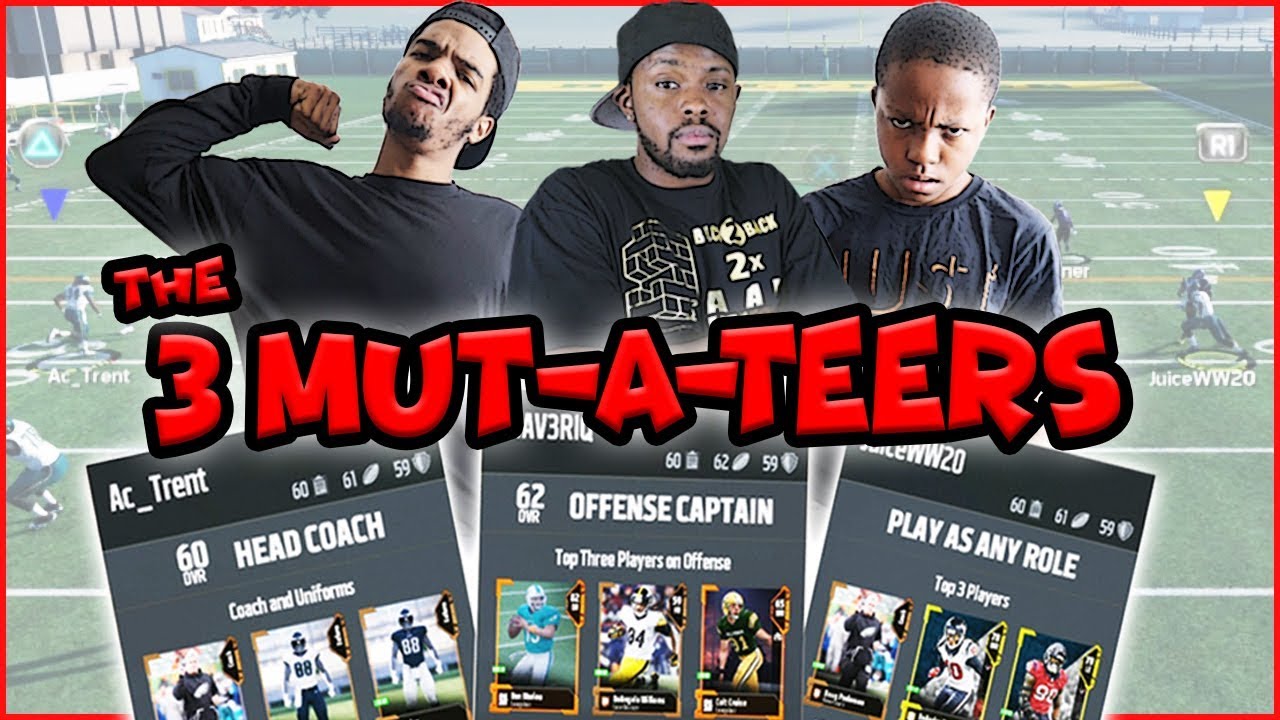THE MOST DYSFUNCTIONAL MUT SQUADS TEAM EVER ASSEMBLED! - Madden 18 MUT Squads Gameplay Ep.1