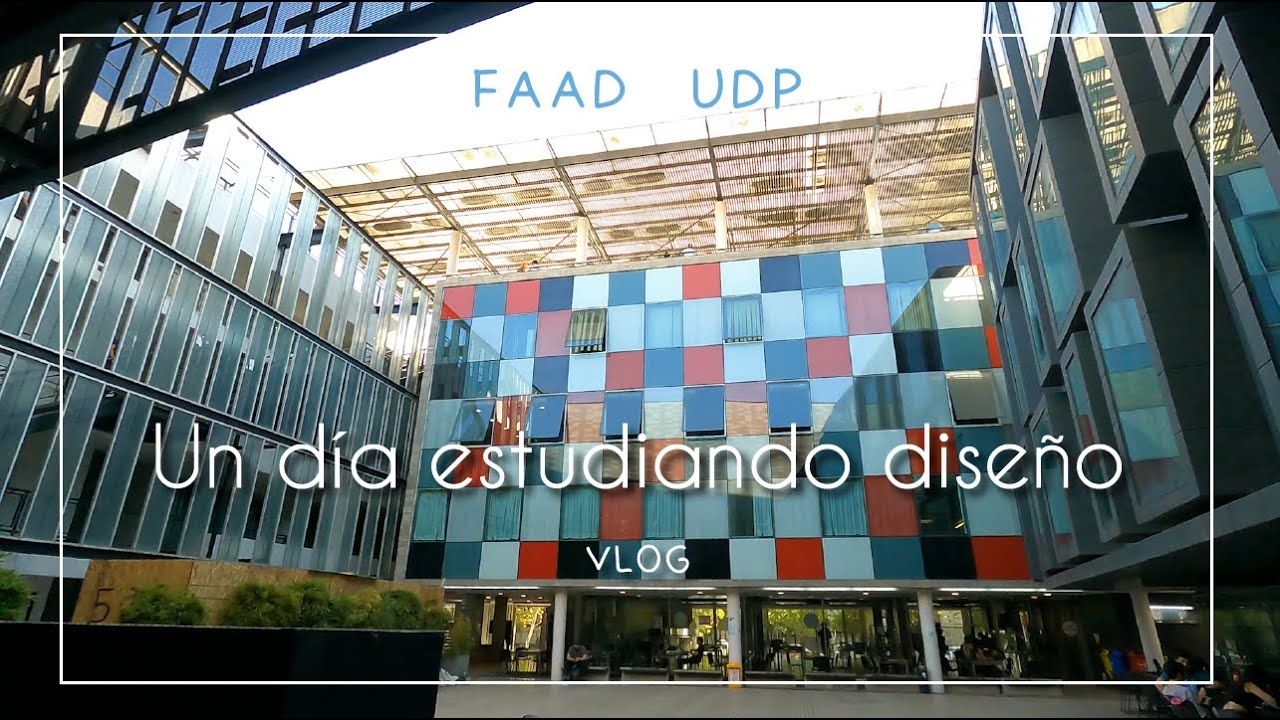 Un día en la Facultad de Arte Arquitectura y Diseño UDP | Estudiante de diseño gráfico 🥲 VLOG