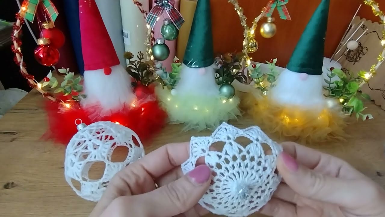 Bombka 3D na szydełku krok po kroku