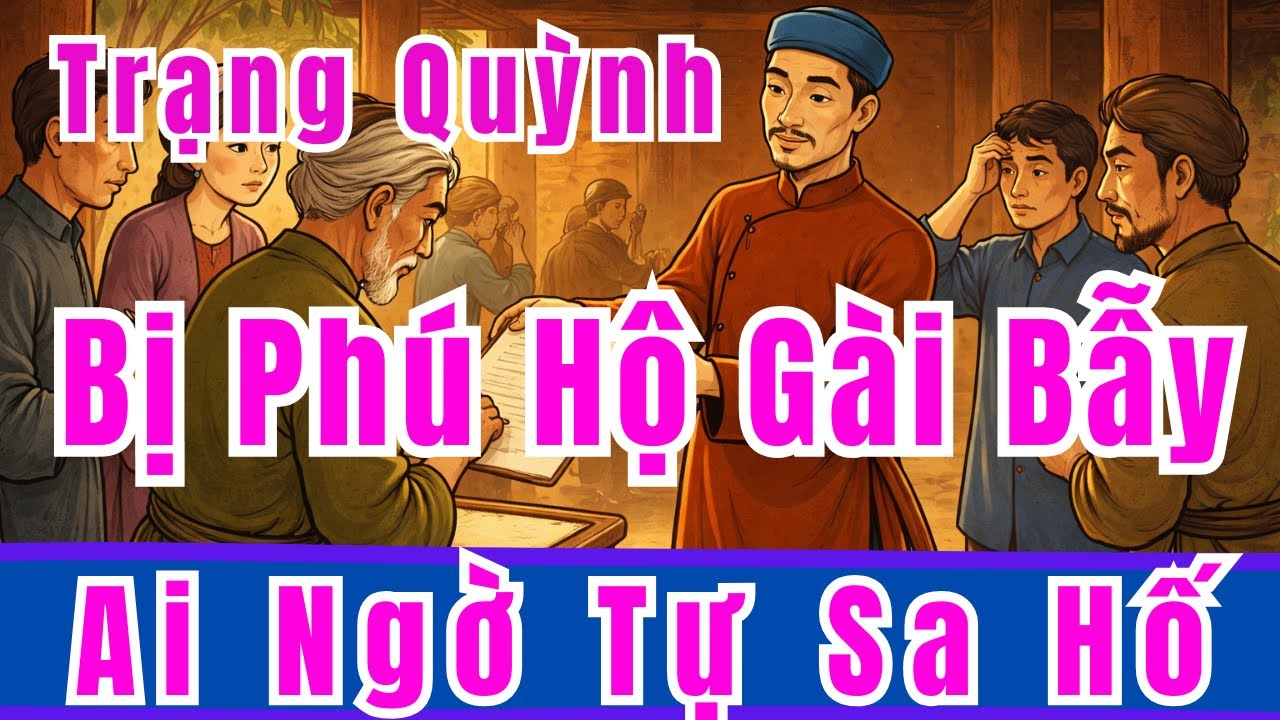 Phú Hộ Gài Bẫy Trạng Quỳnh, Ai Ngờ Tự Sa Hố