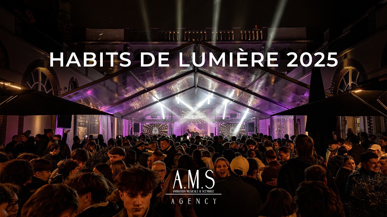 Habits de Lumière 2025 à Épernay - Installation & Light Show – Collard-Picard & De Venoge