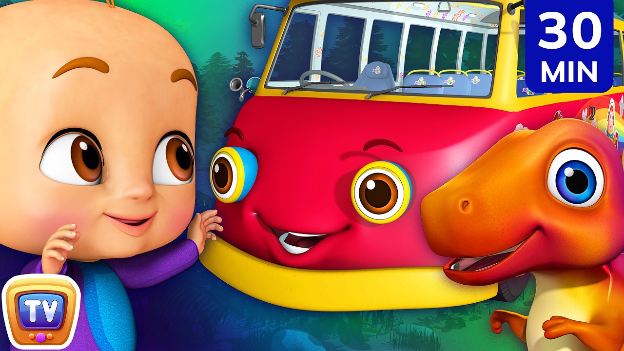 Dinosaur Songs for Kids | Dino Nursery Rhymes & Jumblikans Learning Videos | 30 Min | ChuChu TV