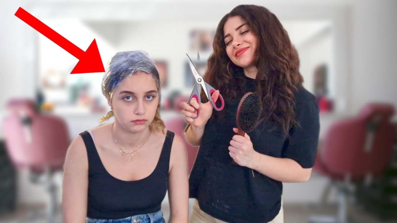 LA PIRE COIFFEUSE DU MONDE #sistersalipour #rire #vlog