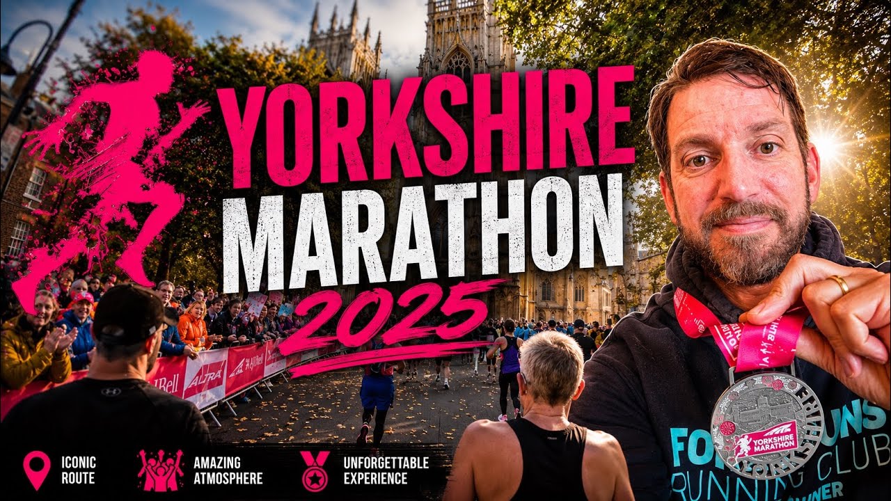 My Sub 4 Hour Marathon Attempt // Yorkshire Marathon 2025 