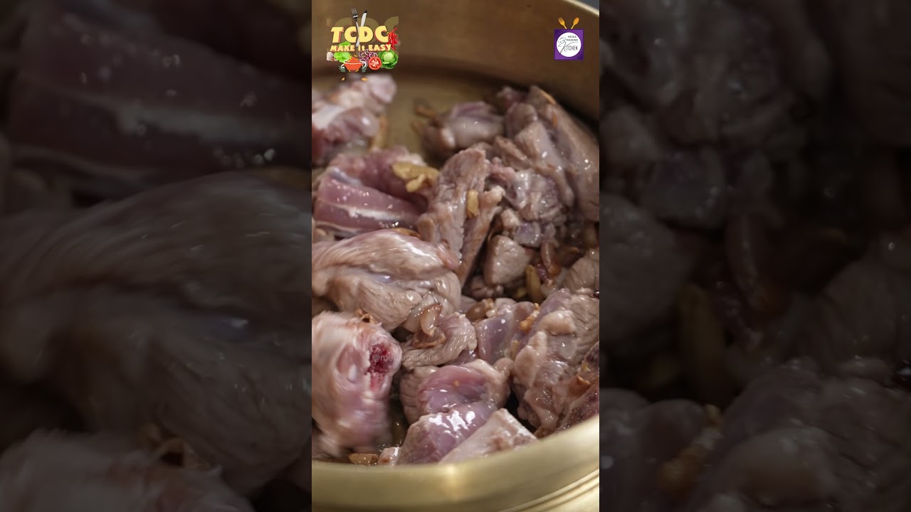 TCDC Make it Easy! | Chef Sai&rsquo;s Adorable Twist on TSR&rsquo;s Thalicha Kariyanam Mutton 🍖🔥