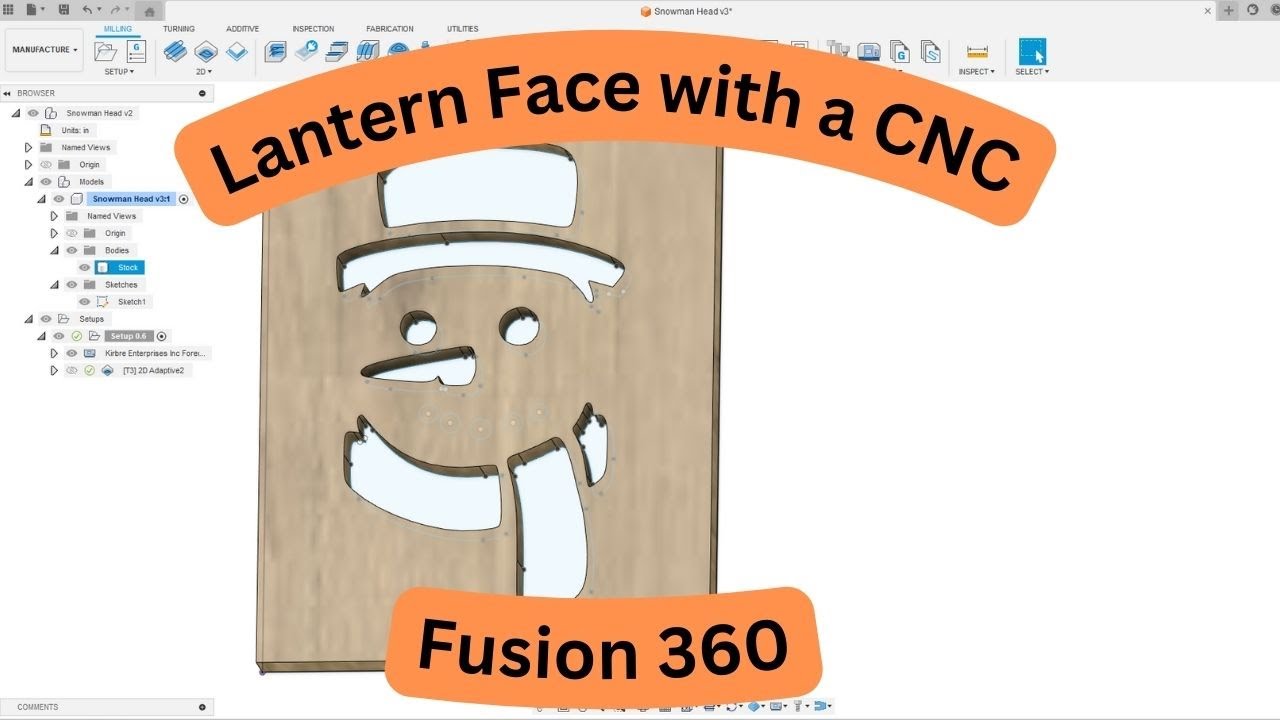 How to make latern faces with Fusion 360