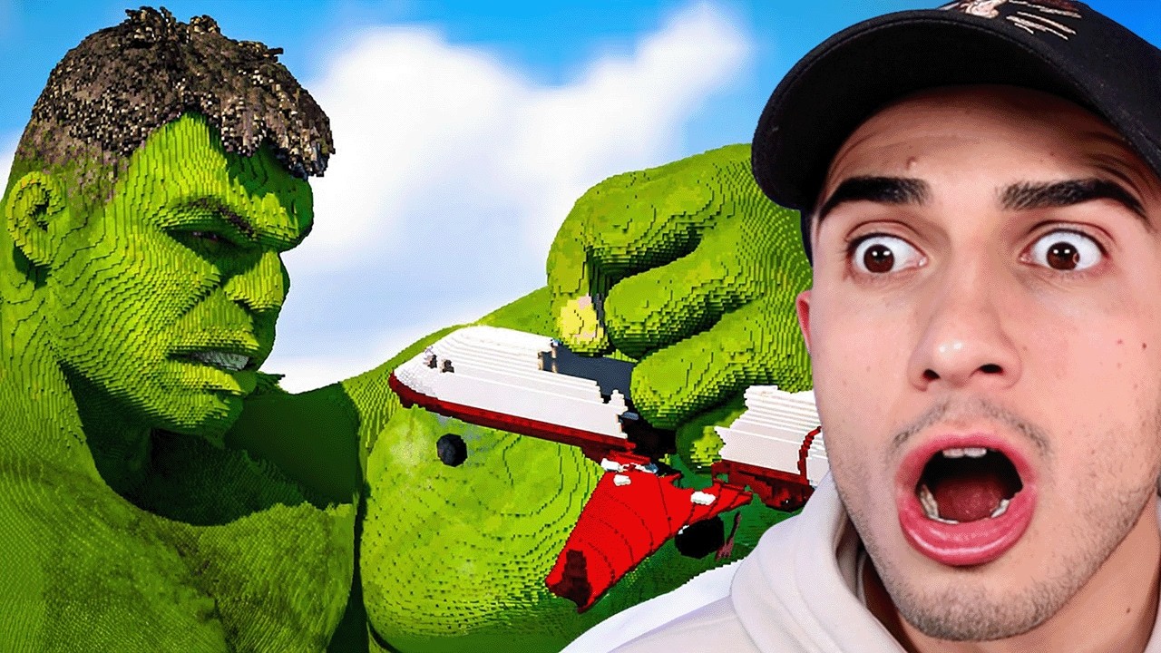 HULK VS YOLCU UÇAĞI!