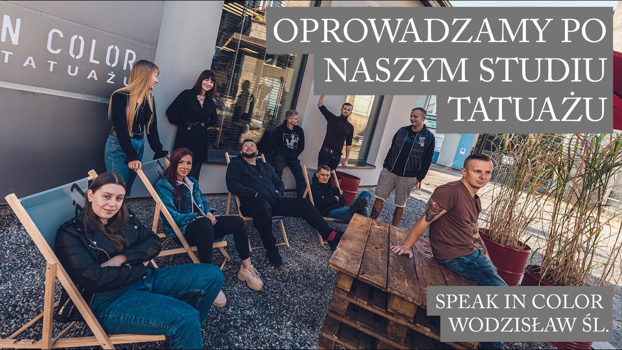 Oprowadzamy Was, po naszym Studiu Tatuażu SPEAK IN COLOR / Wodzisław Śląski. Nasz drugi dom.