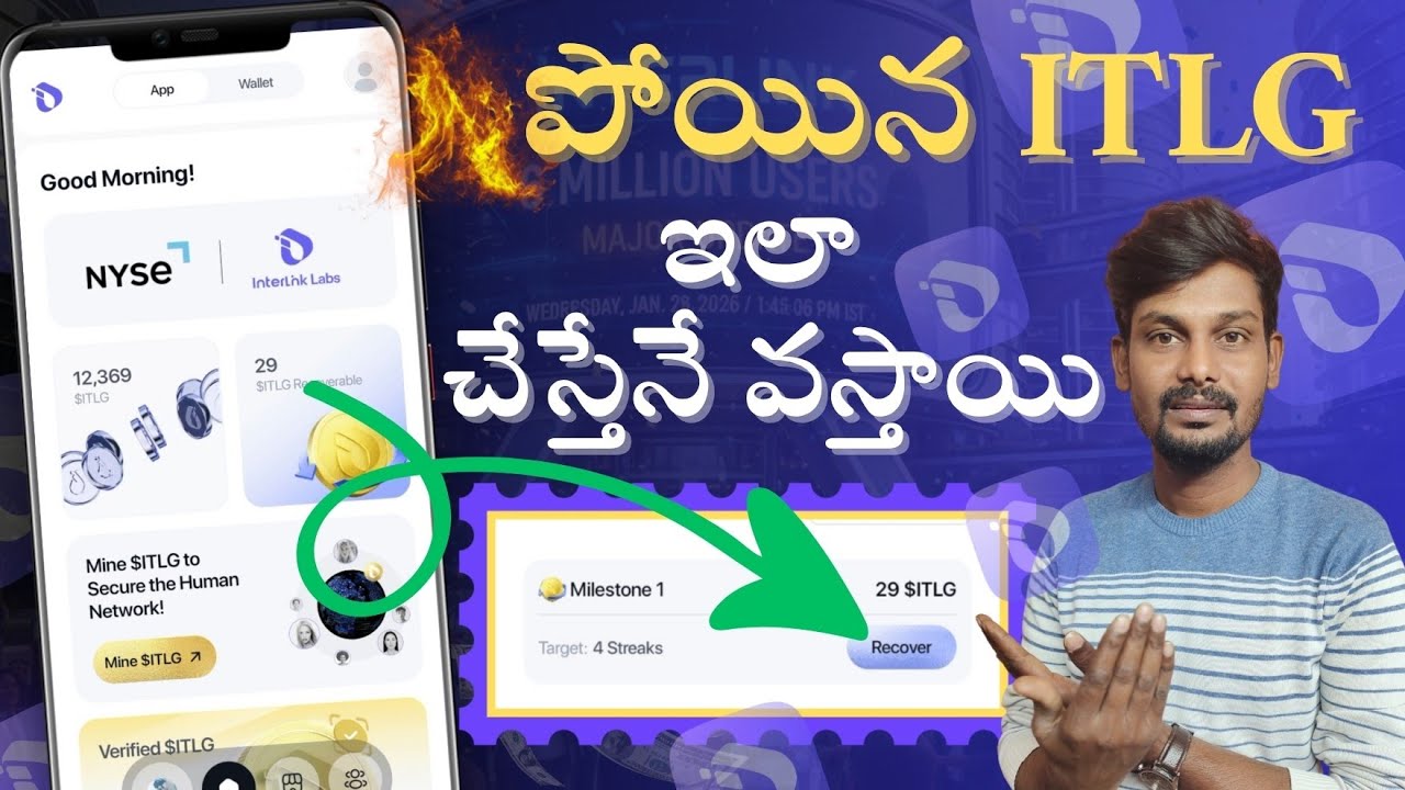 InterLink ITLG Recovery Burning Mechanism update | How to Recover Your burn inter Link ITLG Tokens 