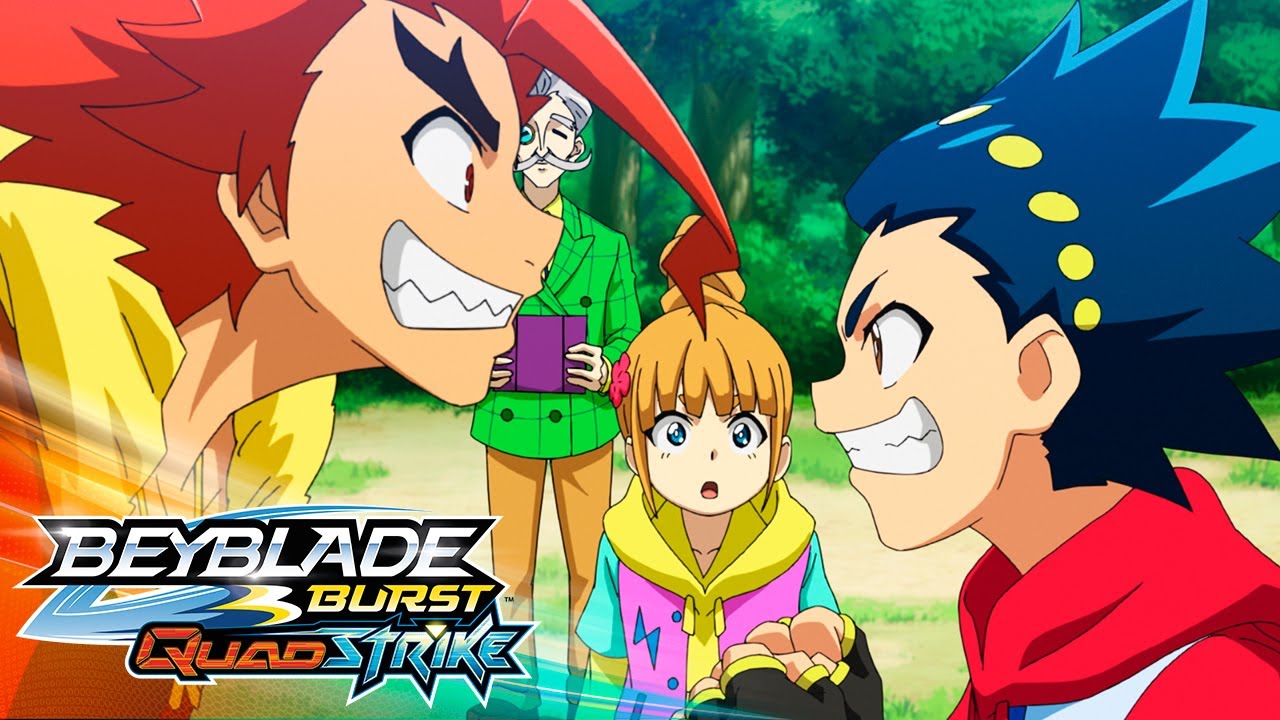 BEYBLADE BURST QUADSTRIKE | Ep.9 Golpes Flamejantes! Batalha Feroz! | Ep.10 Devoção Sombria!