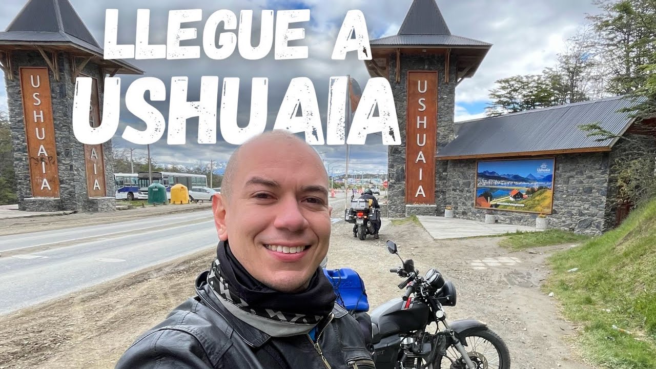 ¡Llegue a Ushuaia! Los Sueños son para Cumplirlos...🏍️🌍