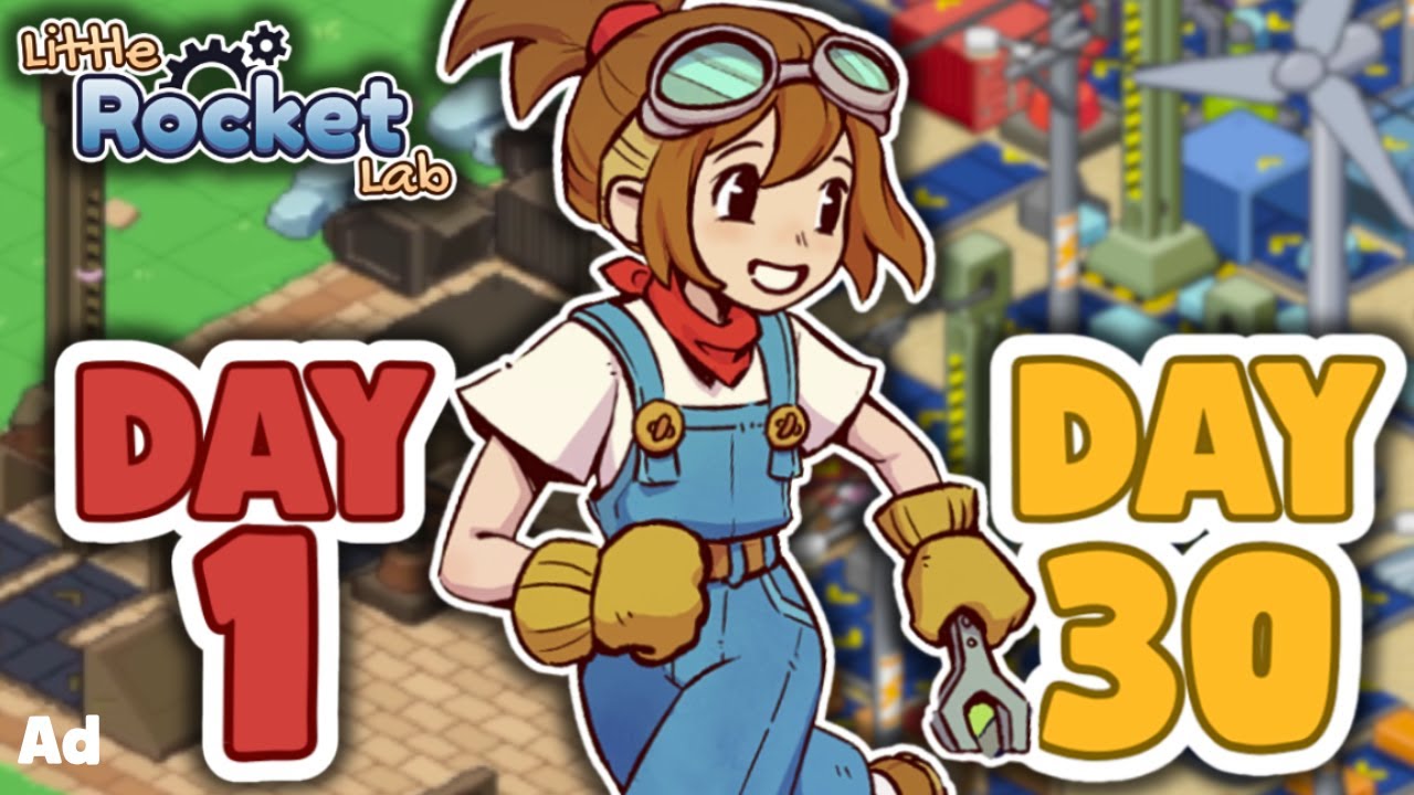 The Most Addictive Cozy Management Sim? 30 Days in Little Rocket Lab!