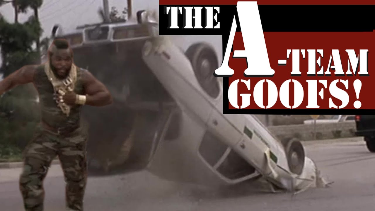 The A-team TV Series Goofs