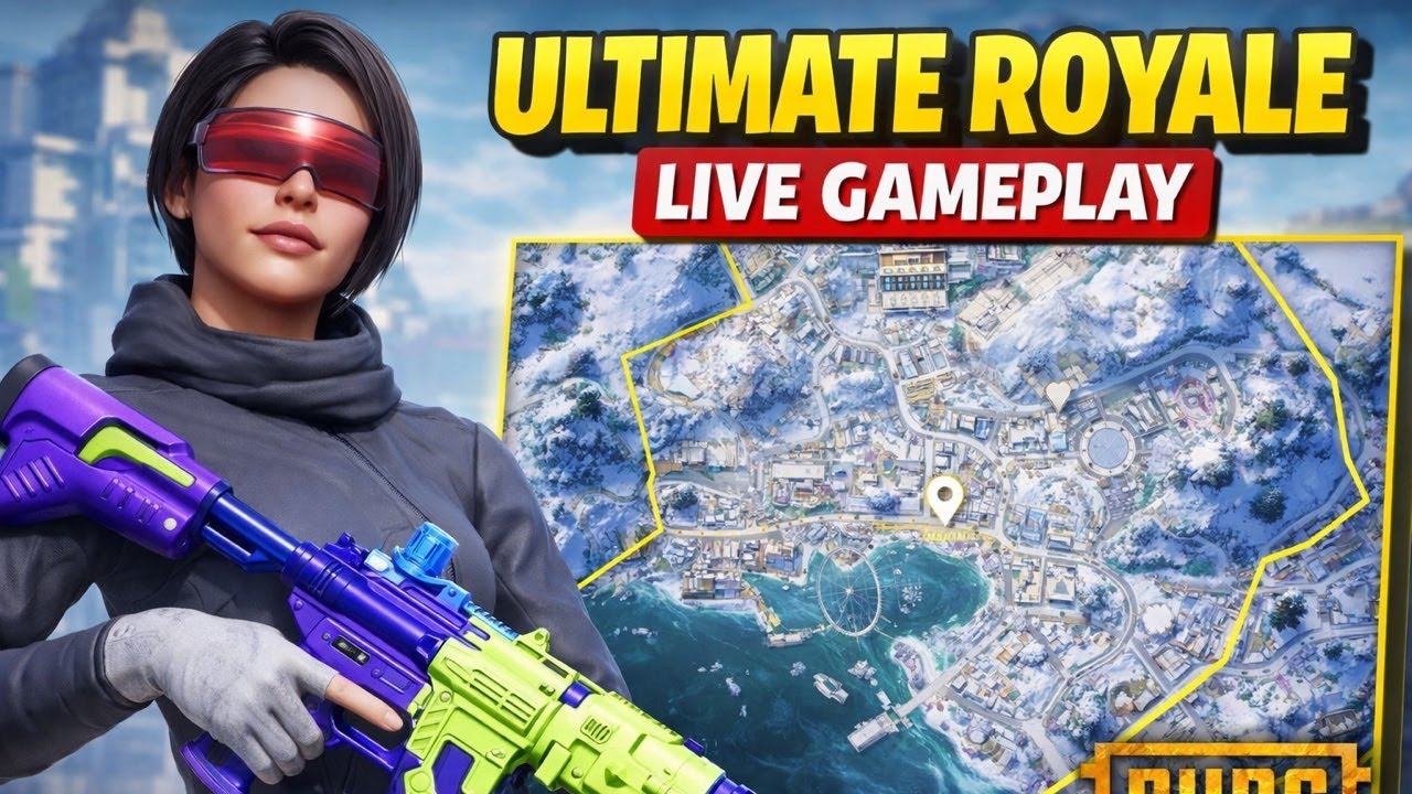 ULTIMATE ROYALE LIVE GAMEPLAY #pubg #live #livegameplay #shorts