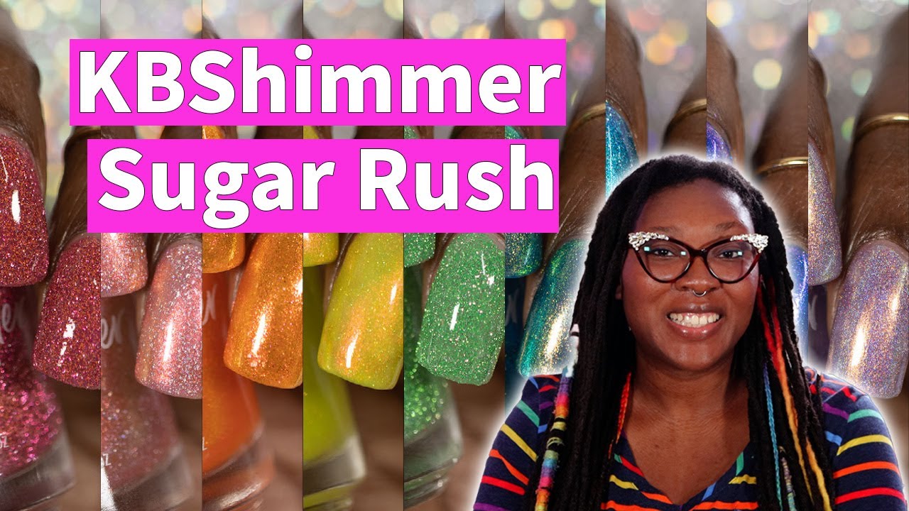 KBShimmer Sugar Rush Summer 2023 Indie Nail Polish Swatches