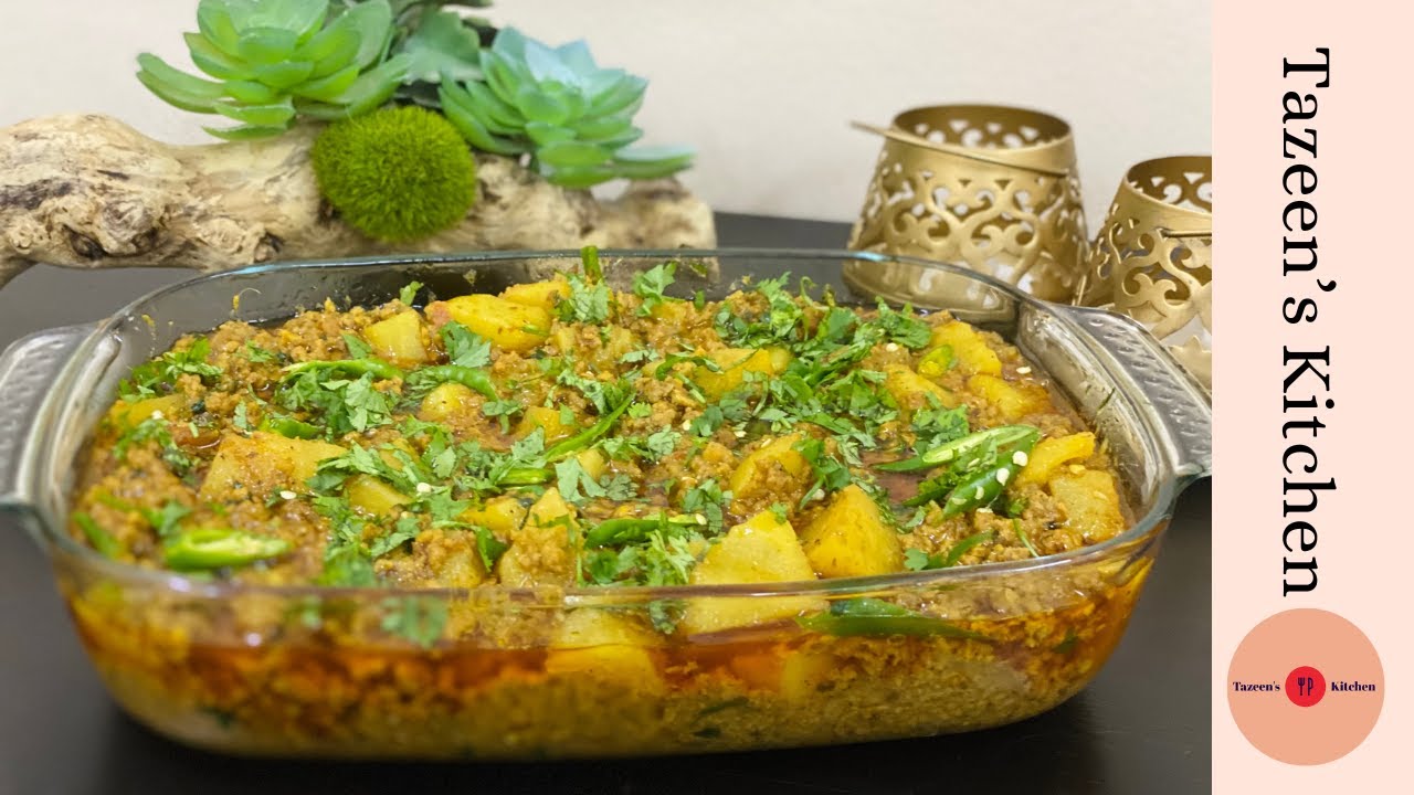 Keema Aloo recipe | Delicious and quick Keema Aloo recipe | Minced meat recipe