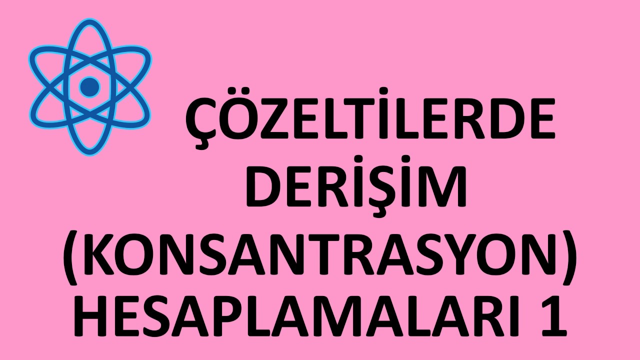 KONSANTRASYON SORU ÇÖZÜMLERİ, NORMALİTE, MOLALİTE,MOLARİTE ,MOLEKÜL KESRİ, KÜTLECE VE HACİMCE YÜZDE%