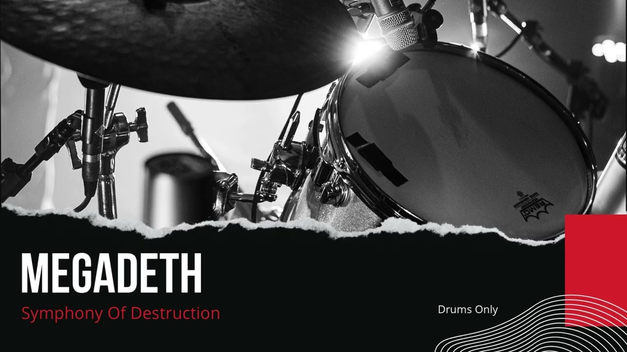 Megadeth - Symphony Of Destruction (Drums Only - Isolated Track)