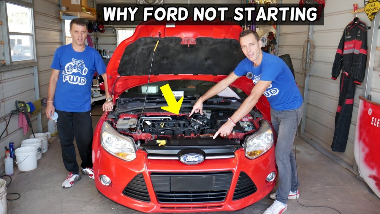 CAR CRANKS BUT DOES NOT START DEMONSTRATED ON FORD