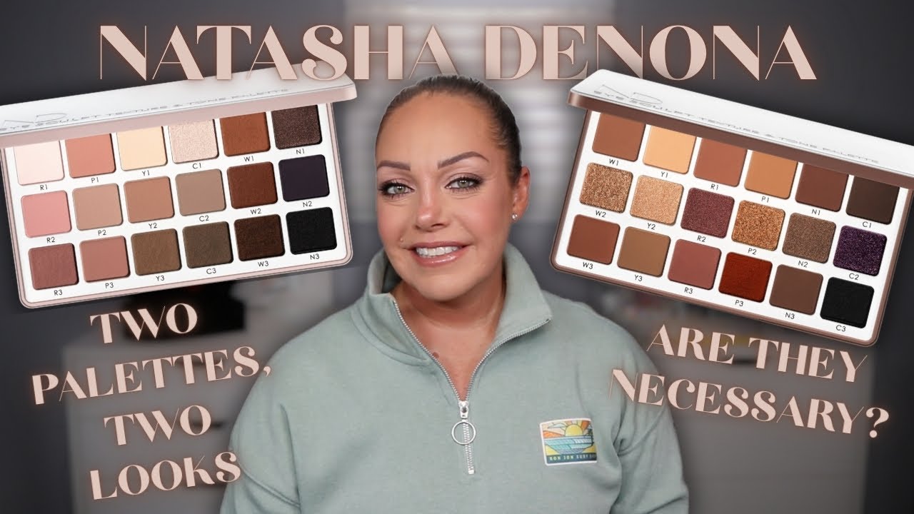 NEW Natasha Denona Eye Sculpt Palettes | Real Swatches & Honest Thoughts