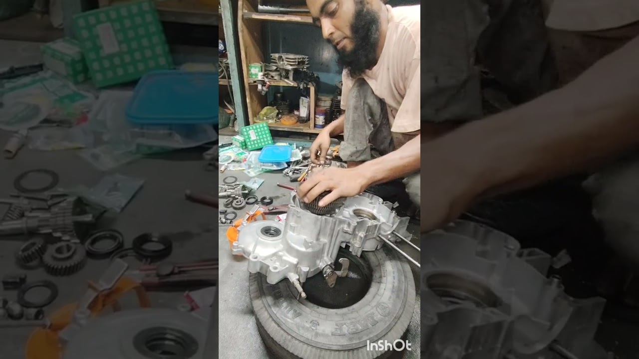 Bajaj auto 205 cc engine full fitting video