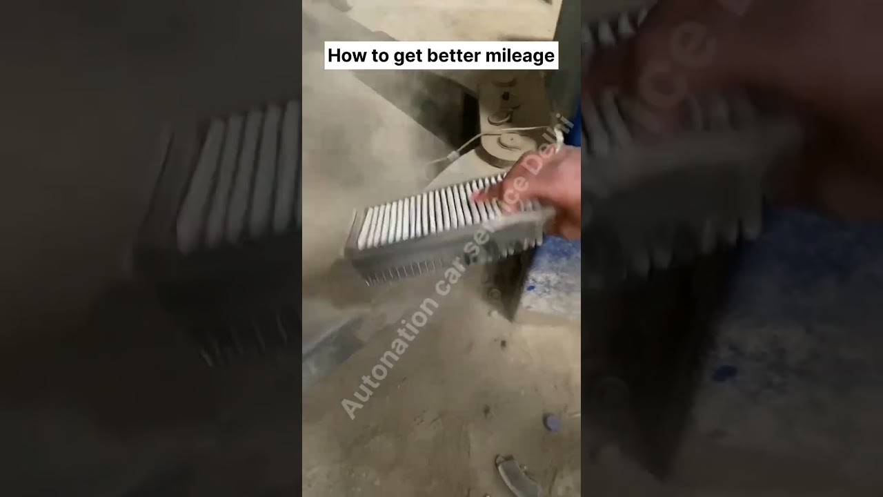 Low mileage problem of car | Simple trick | Air filter should be clean | more air more mileage