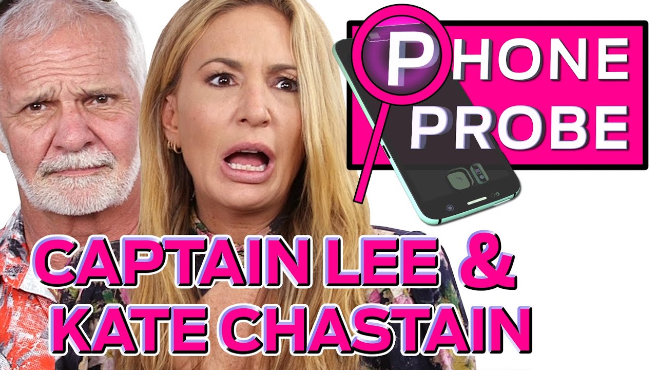 'Below Deck' Stars Kate Chastain & Captain Lee Reveal Most Famous Person In Their Phone!