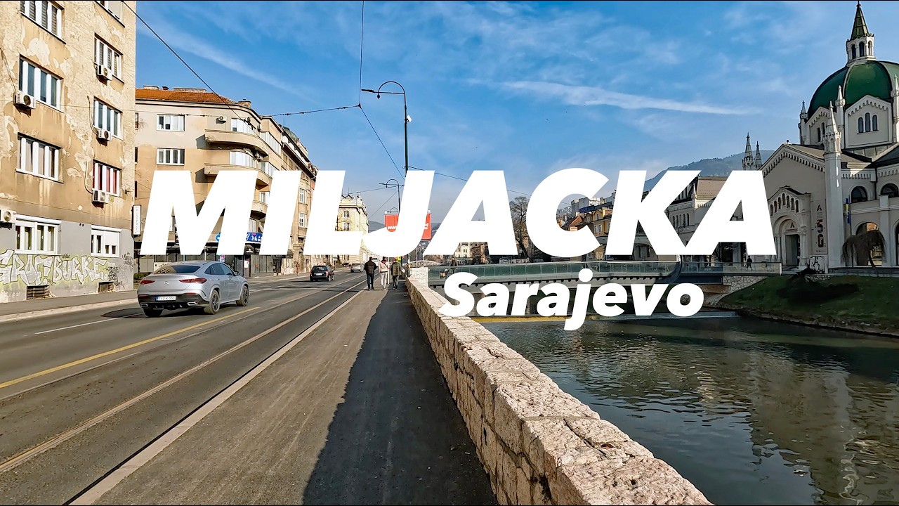 Šetnja - Znameniti mostovi preko rijeke Miljacke 🌉 Walk - Iconic Bridges Over the Miljacka River