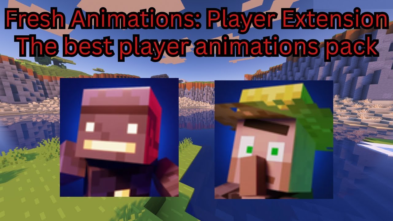 The *BEST* player animation resource pack for Minecraft | 1.21.11 (modded)