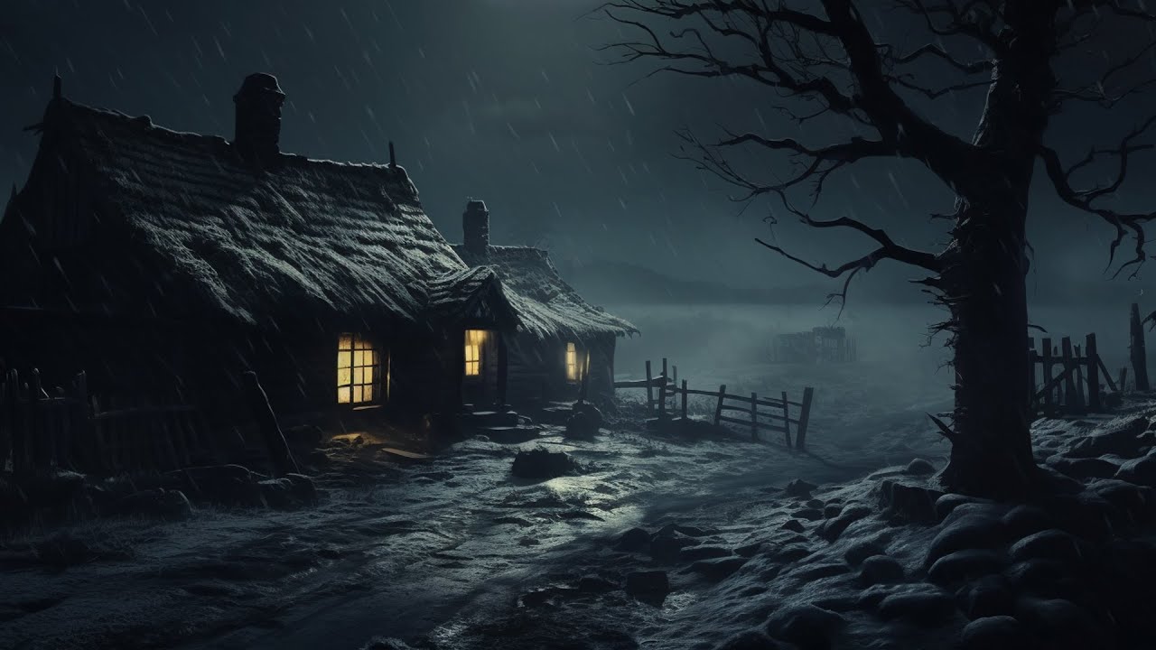 Freezing Blizzard Winter Storm | Icy Snowstorm & Strong Howling Wind | Blizzard Sounds for Sleeping