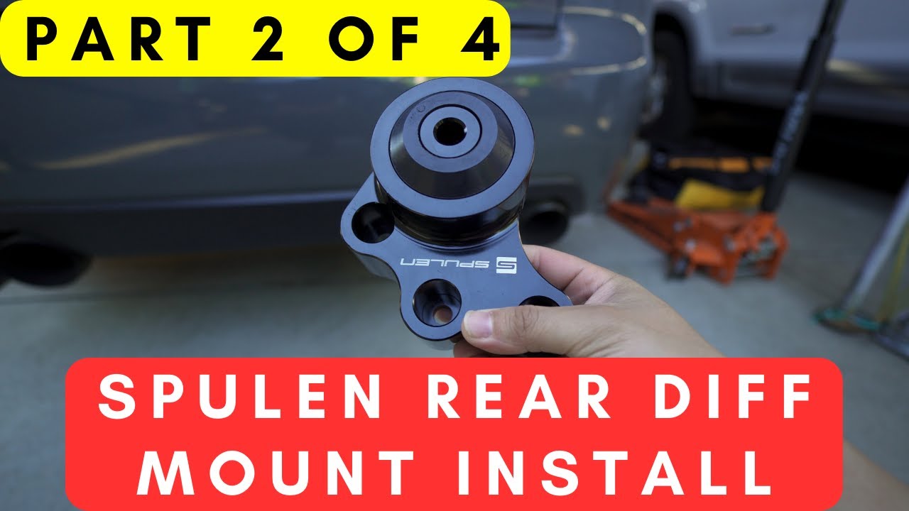 Part 2 of 4, Spulen Rear Differential  Mount Install for Audi B6/B7 S4