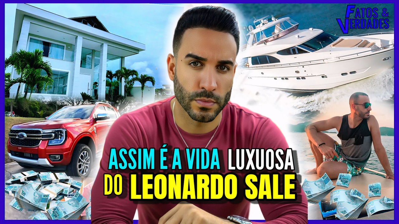 ESSA É A VIDA DE LUXO DO PASTOR LEONARDO SALE