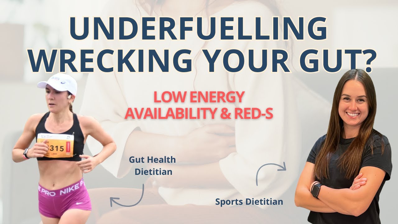 What if you need to eat MORE, not less to reduce your gut symptoms? RDs Talk LEA, RED-S & Your Gut
