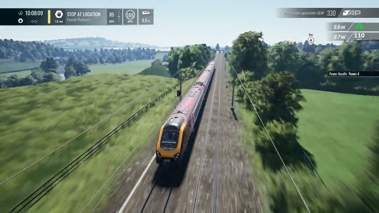 Train sim world Carlisle to Penrith XC220