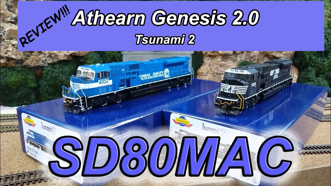 Athearn Genesis 2.0 EMD SD80MAC - Tsunami 2