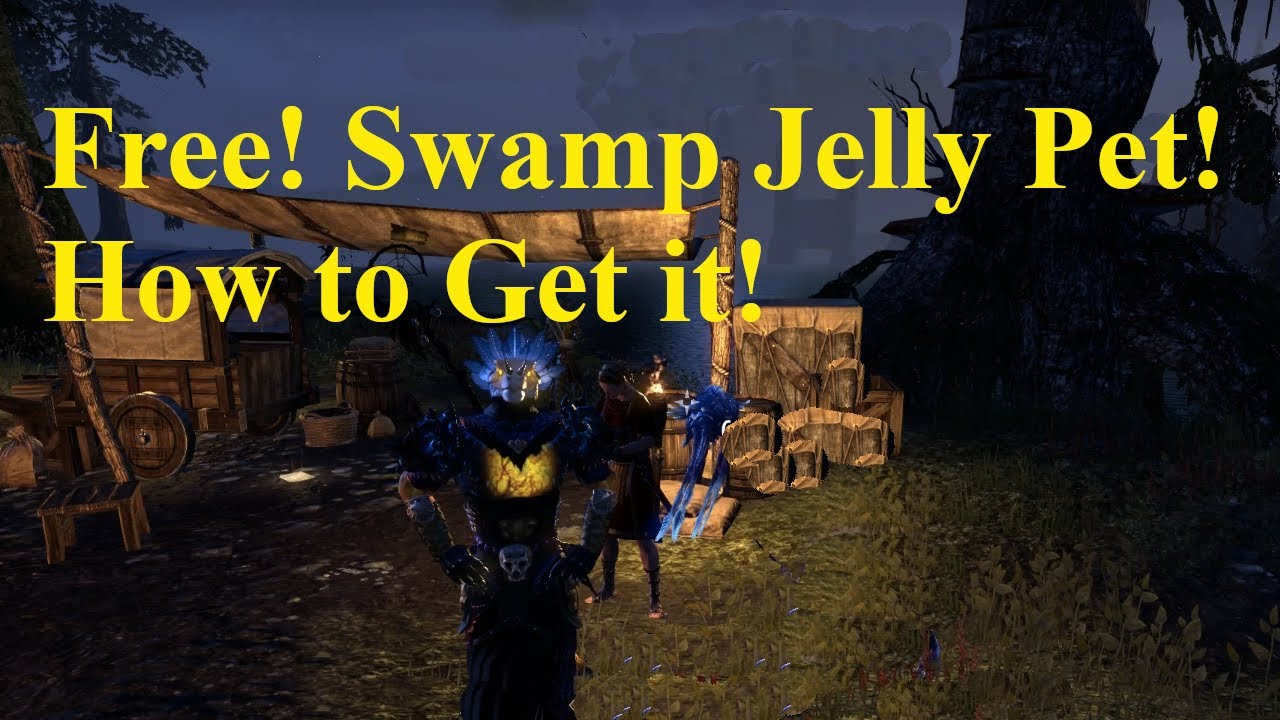 ESO Free Swamp Jelly Pet! How to Get It!