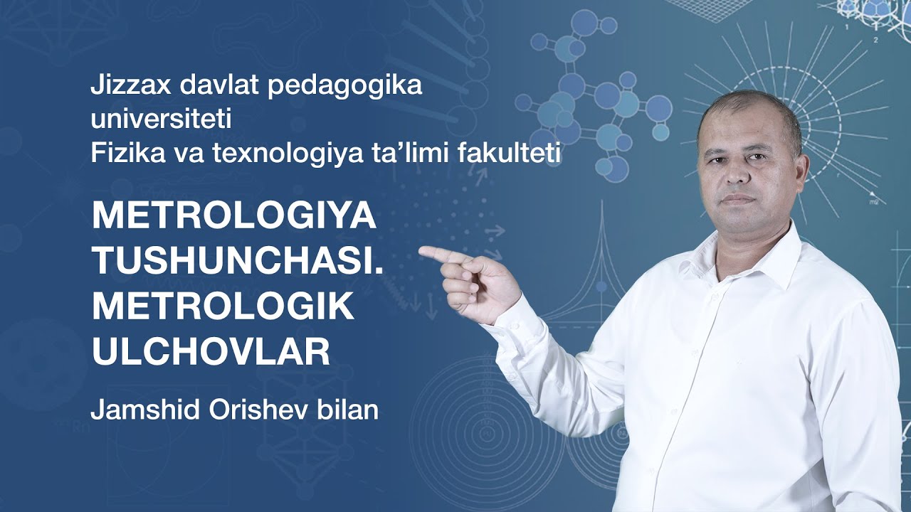 Fizika va texnologik ta'lim fakulteti Jamshid Orishev. Mavzu: 