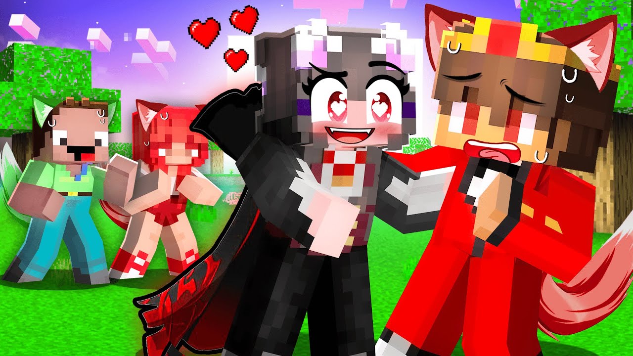 WERWOLF und VAMPIR Verbotene LIEBE in Minecraft!