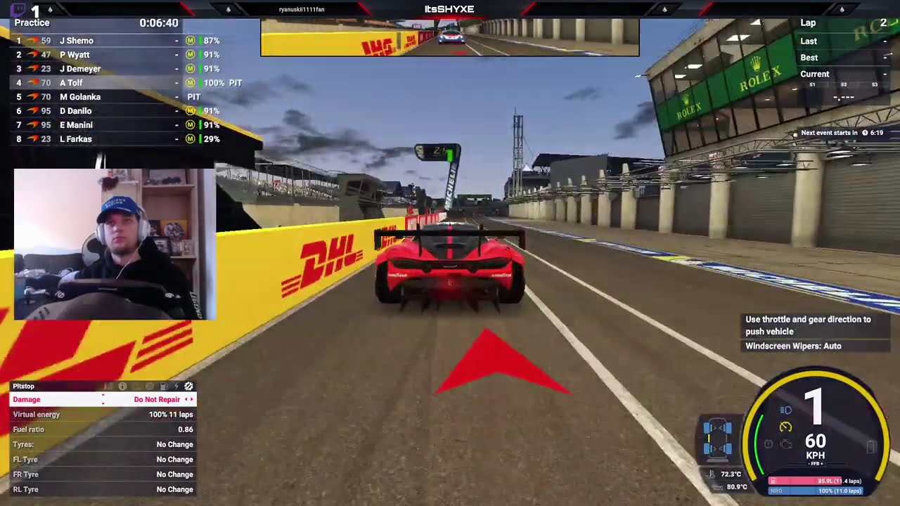 Le mans Ultimate tillbaks efter ett tag