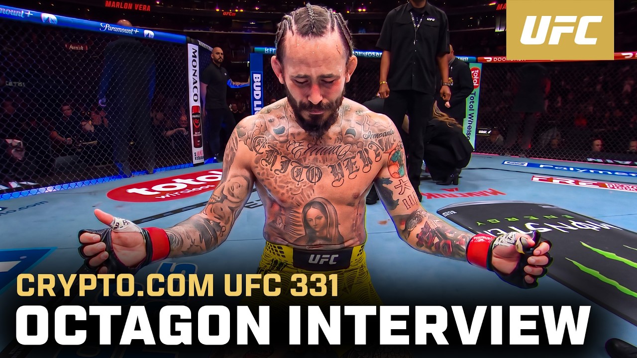 Интервью с Марлоном Верой в октагоне | UFC 331