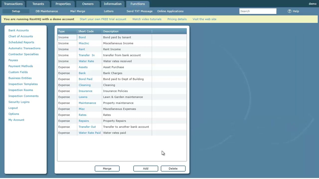 Income and Expense Groups2
